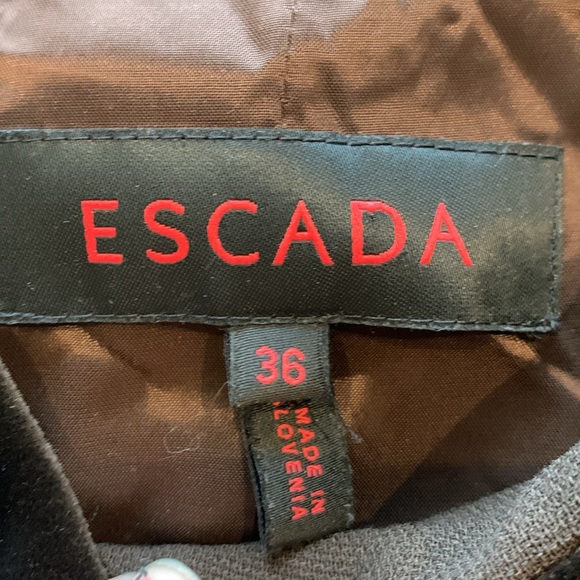 ESCADA brown blazer size 4 - Picture 2 of 13